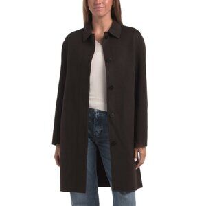 THEORY Mink Wool Blend Double-faced Coat